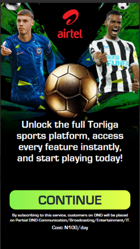 NG Torliga 2ClickFlow Airtel 1